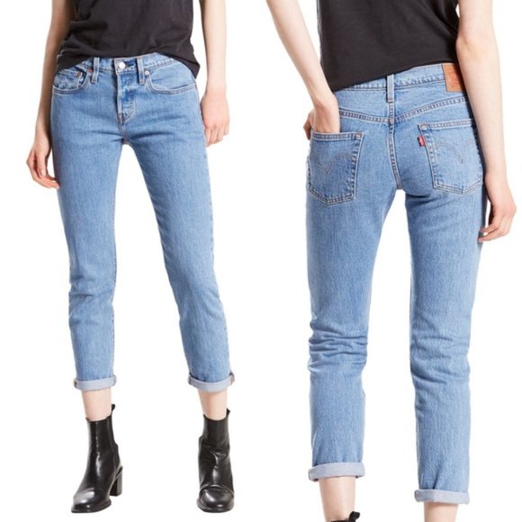 Levi's Denim - Levi's 501 Taper Jeans Amerika Blue Size 25